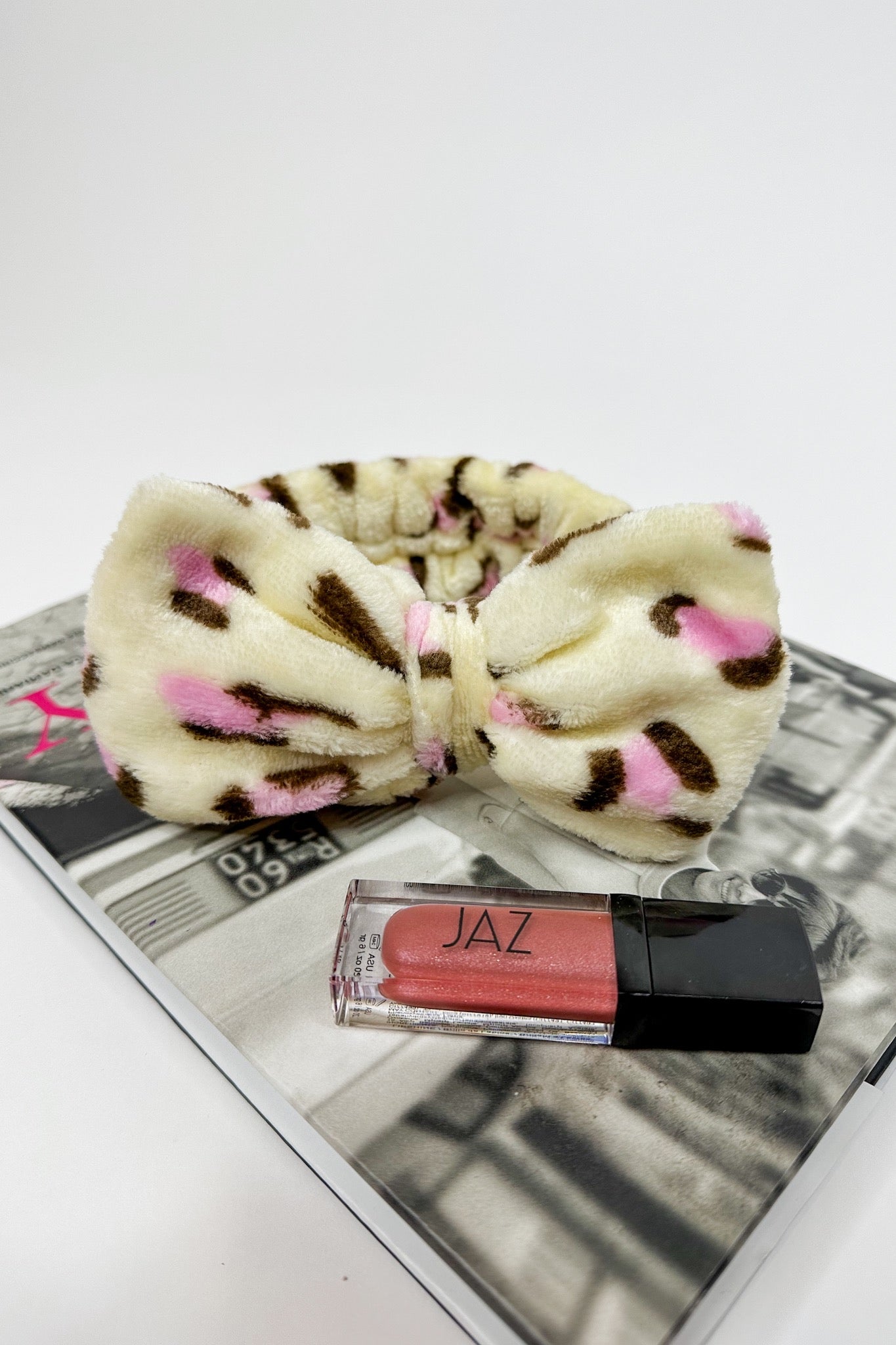 Plush Leopard Get Ready Headband