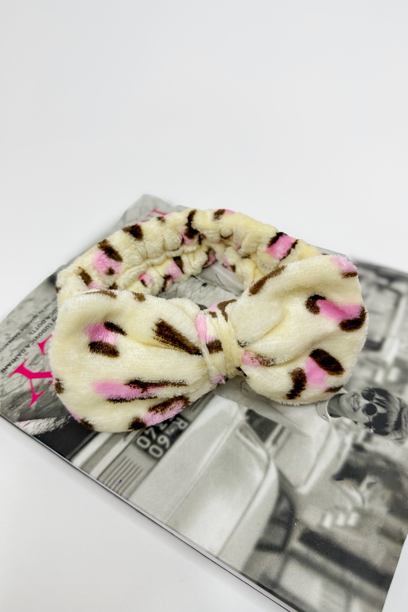 Plush Leopard Get Ready Headband