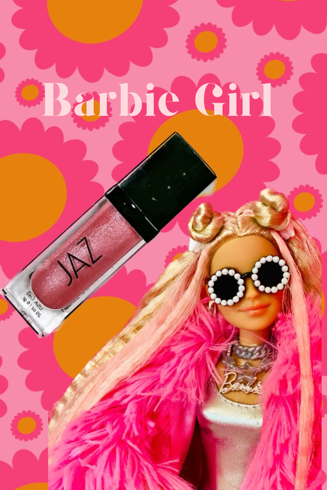 Barbie Girl Lip Gloss JAZ Cosmetics