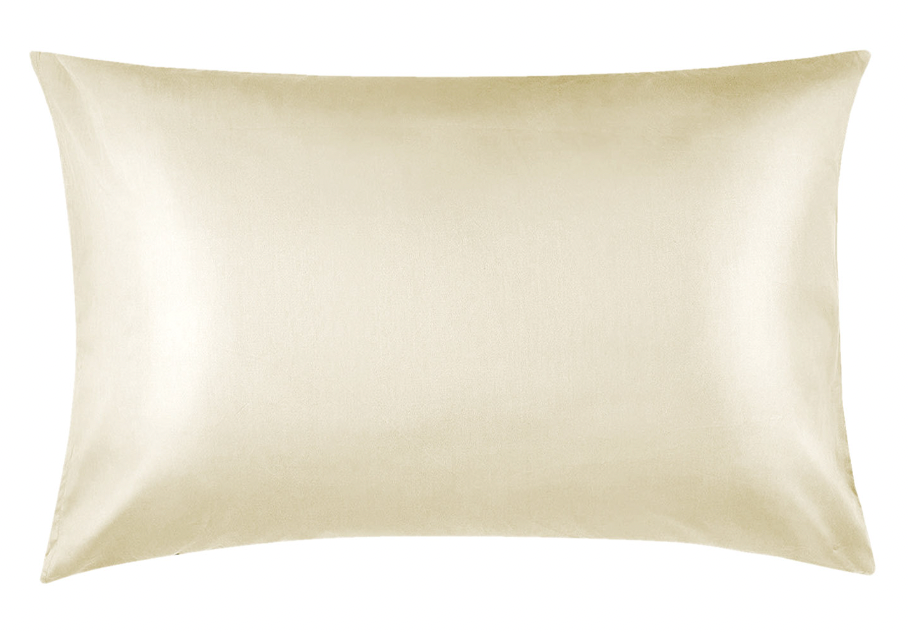Ivory Satin Pillow Case